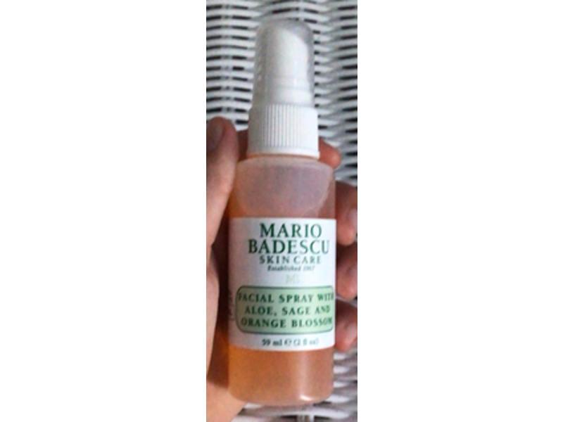 Mario Badescu Skin Care Facial Spray, Aloe, Sage & Orange Blossom,2 fl oz/59 mL