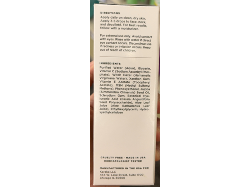 Tree of Life Vitamin C Serum, Brighten + Smooth, 2 fl oz/60 mL