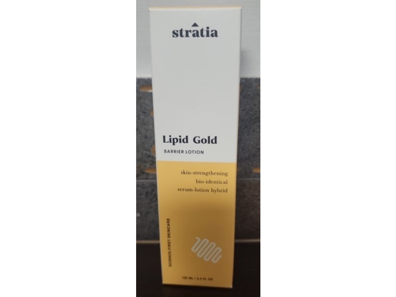 Stratia Lipid Gold Barrier Lotion, 3.4 fl oz/100 mL
