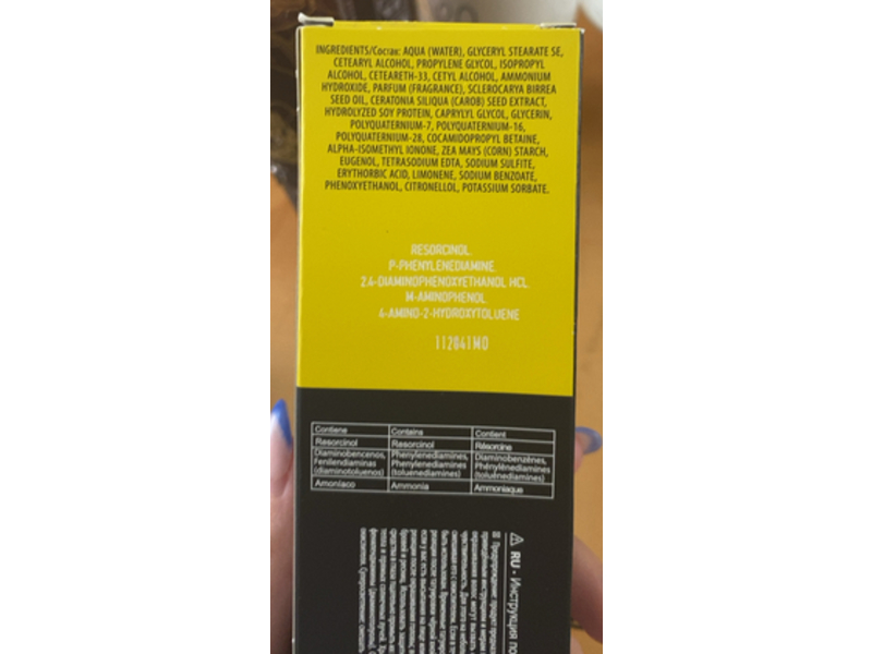 Nirvel Artx Hair Coloring Cream, 1 Natural Black, 3.4 fl oz/100 mL