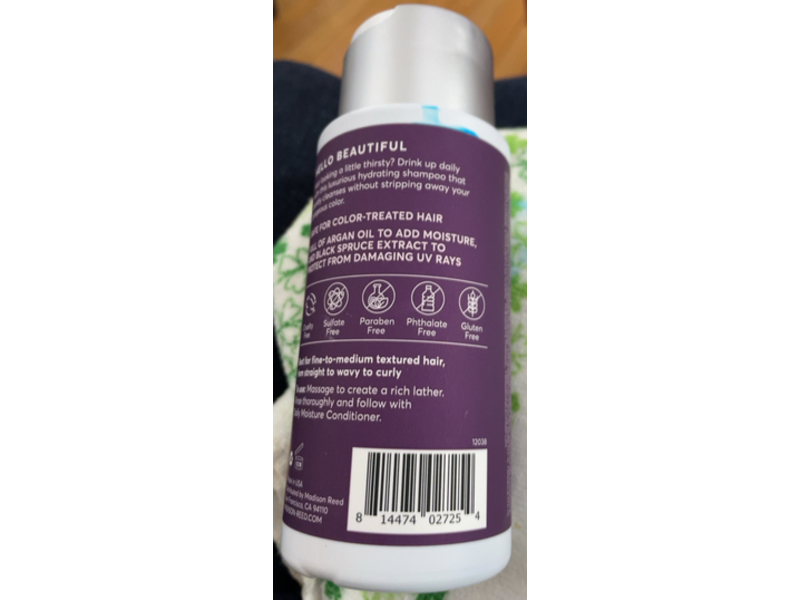 Madison Reed Daily Moisture Shampoo, Color Solve, 8 fl oz/235 mL