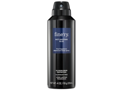 Fine'ry Fine Fragrance Deodorant Body Spray, Not Another Blue, 4 oz/113 g
