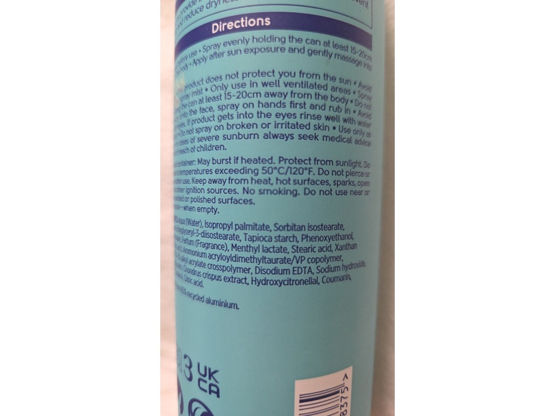 Boots Soltan Soothe & Cool Aftersun Mist, 6.7 oz/200 mL