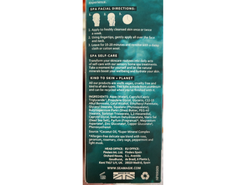 Sea Magik Pro Ageing Radiance Mud Mask, 1.69 fl oz/50 mL