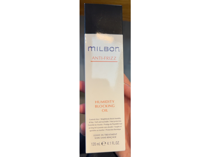 Milbon Anti-Frizz Humidity Blocking Oil, 4.1 fl oz/120 mL
