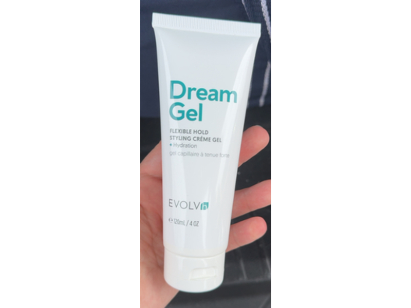 EVOLVh Dream Gel Flexible Hold Styling Creme Gel, 4 oz/120 mL