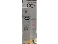 It Cosmetics CC+ Color Correcting Full Coverage Cream Travel, SPF 50+, Medium Cool, 0.406 fl oz/12 mL - Image 3
