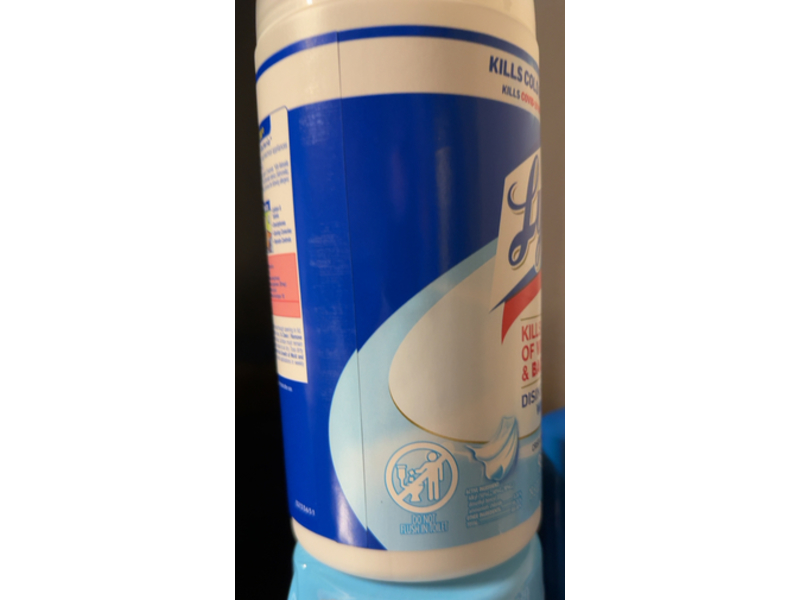 Lysol Disinfecting Wipes, Crisp Linen Scent, 19.8 oz/561 g, 95 Count
