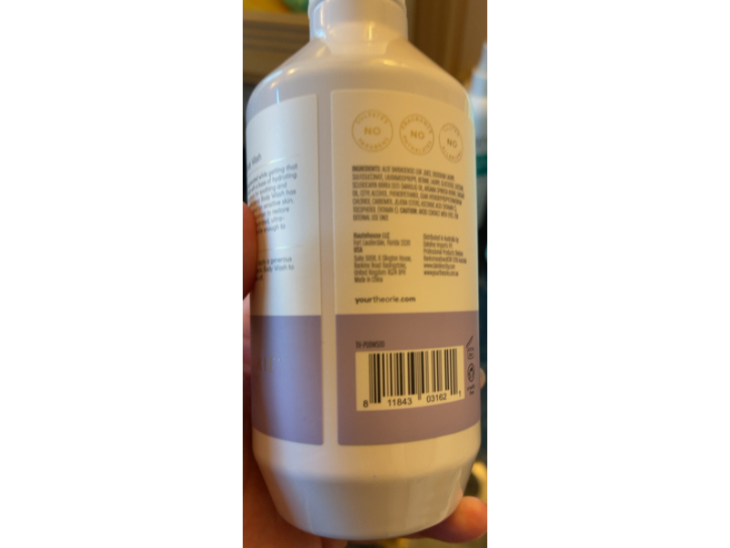 Theorie Ultra Gentle Body Wash, 16.9 fl oz/500 mL