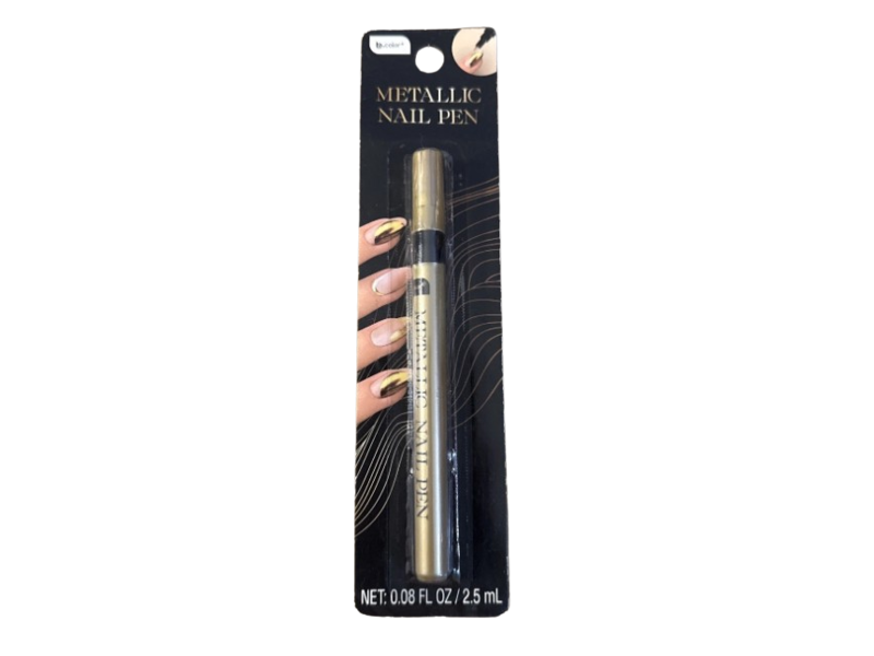 b-Color Metallic Nail Pen, 0.09 0z/2.5 mL