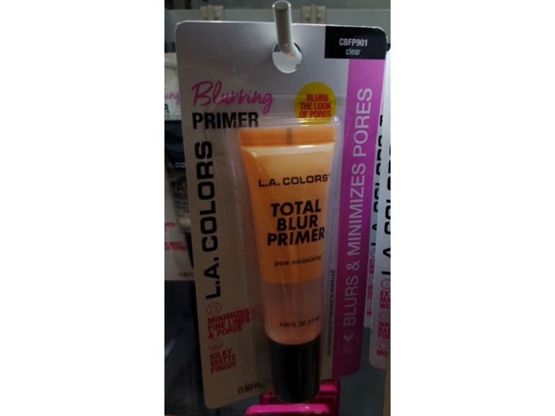 L.A. Colors Total Blur Primer, Clear, 0.50 fl oz/15 mL