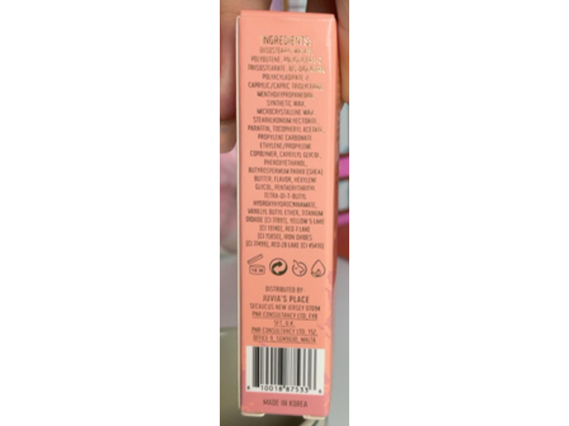 Juvia's Place Volumizing Gloss Sticks, Rose, 0.08 oz/2.3 g