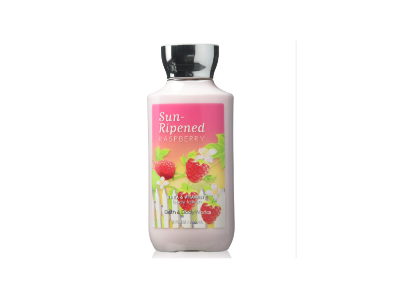 Bath & Body Works Body Lotion, Sun-Ripened Raspberry, 8 fl oz/236 mL