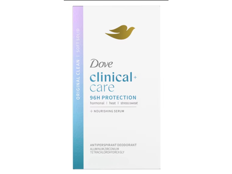 Dove Clinical Care 96H Protection Antiperspirant Deodorant, 45 g