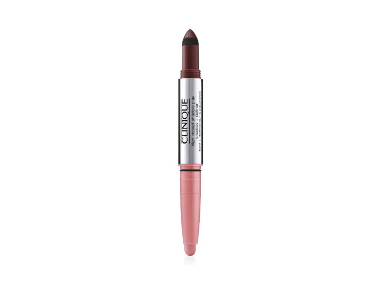 Clinique High Impact Shadow Play Eye Shadow + Definer, Pink Honey + Black Honey, 0.14 oz