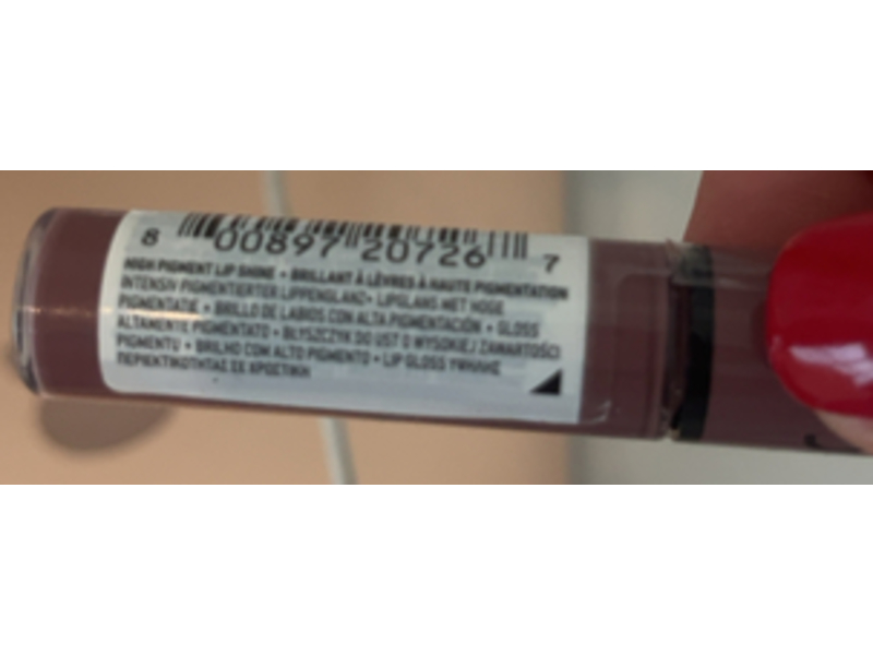 NYX Shine Loud High Pigment Gloss, 08 - Overnight Hero, 3.4 mL