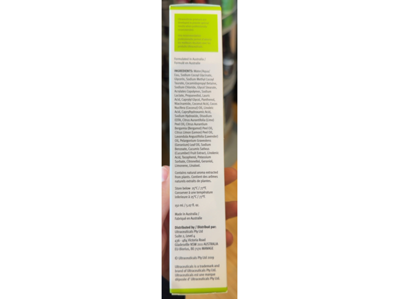 Ultraceuticals Ultra Brightening Foaming Cleanser, 5.07 fl oz/150 mL