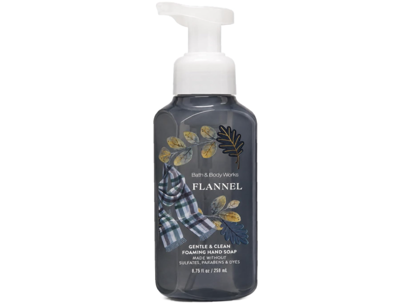 Bath & Body Works Flannel Gentle & Clean Foaming Hand Soap, 8.75 fl oz/ 259 mL