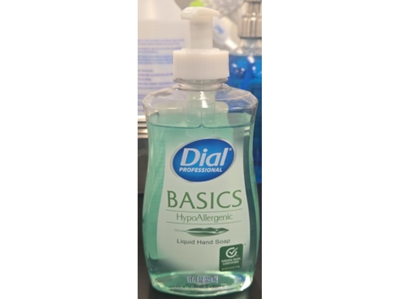 Dial Professional Basics Hypoallergenic Liquid Hand Soap, 11 fl oz/325 mL