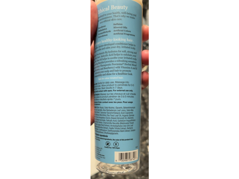 Derma. E Scalp Relief Conditioner, 10 fl oz/296 mL