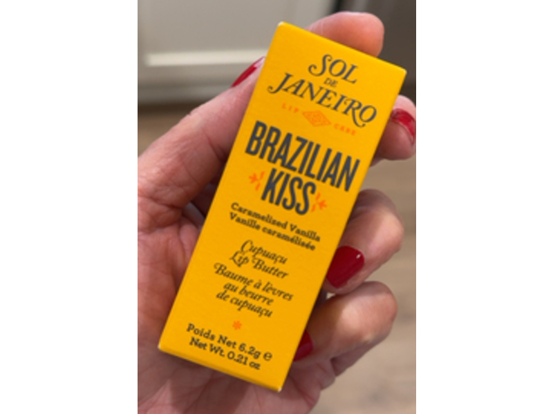 Sol De Janeiro Brazilian Kiss Capuacu Lip Butter, Caramelized Vanilla, 0.21 oz/6.2 g