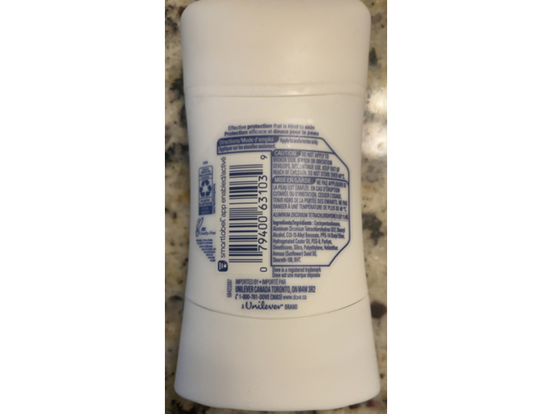 Dove Advanced Care Invisible Antiperspirant, Sheer Fresh, 45 g