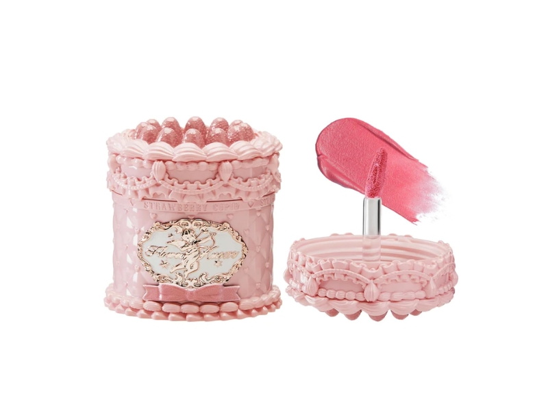 Flower Knows Strawberry Cupid Cake Lip Cream, V06 Tulip, 0.17 fl oz/5 mL