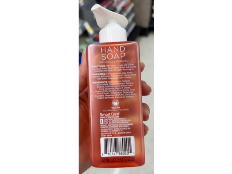 Smart Care Hand Soap, Berry Fusion, 9.47 fl oz/280 mL