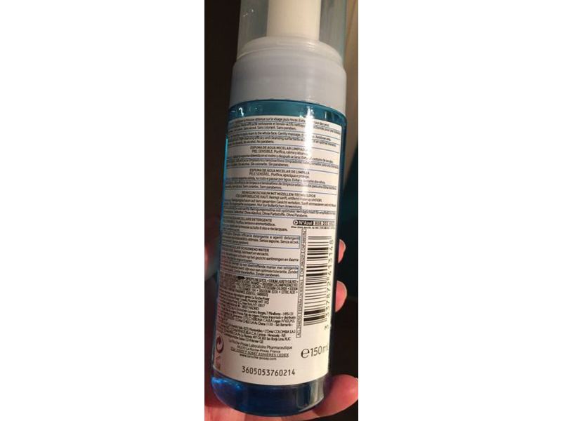 La Roche-Posay Cleansing Foaming Micellar Water, 5.07 fl oz/150 mL