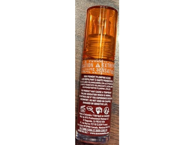 NYX Professional Makeup Duck Plump Lip Gloss, Wine Not, 0.23 fl oz/7 mL