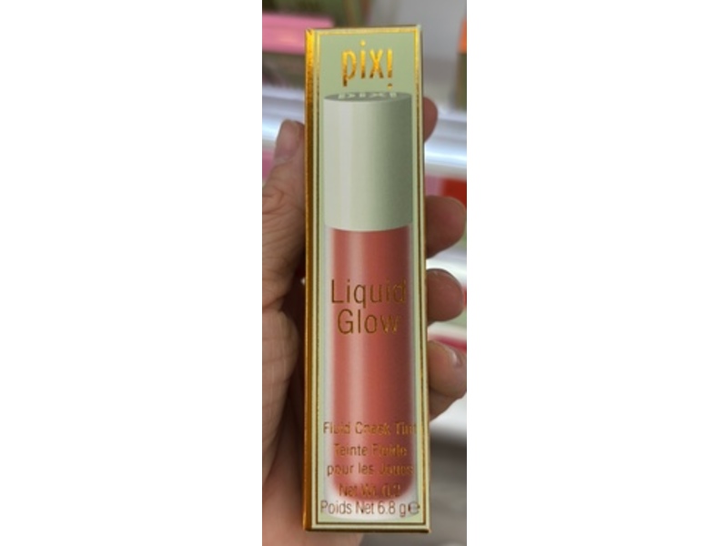 Pixi By Petra Liquid Glow Fluid Cheek Tint, Warmth, 0.23 oz/6.8 g