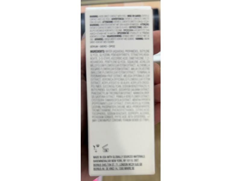 Bare Minerals Skin Rescue Pure Glow Serum, 10% Vitamin C + Rainbow Seaweed, 1 fl oz/30 mL