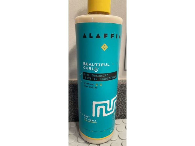 Alaffia Curl Enhancing Leave In Conditioner, 12 fl oz/354 mL