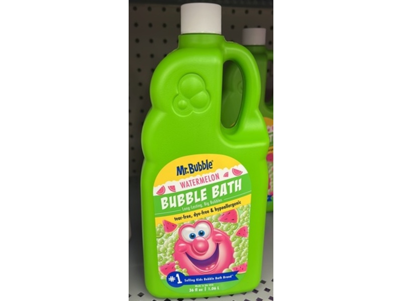 Mr. Bubble Bubble Bath, Watermelon, 36 fl oz/1.06 L