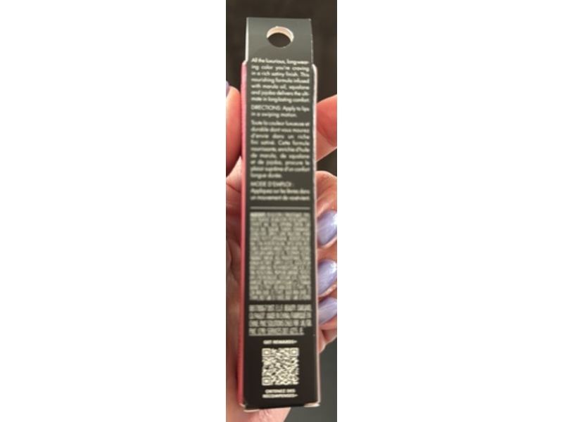 e.l.f. O Face Satin Lipstick, Pleased, 0.13 oz/3.8 g