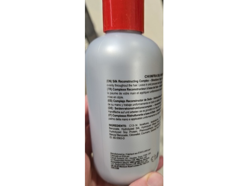 CHI Silk Infusion Leave-In Reconstructing Treatment, 6 fl oz/177 mL