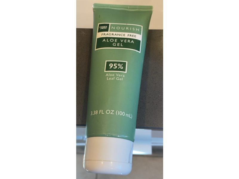 Trader Joe's Nourish Gel, Aloe Vera, 3.38 fl oz/100 mL