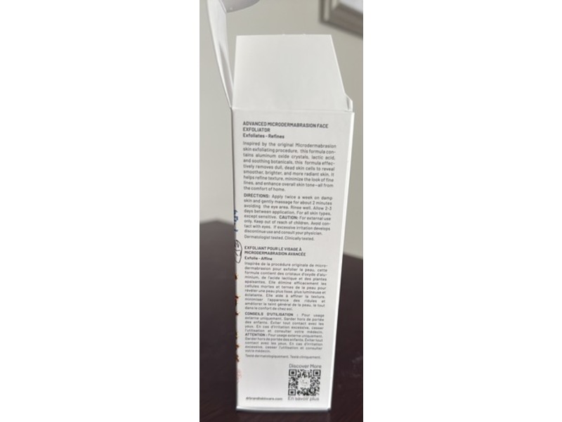 Dr. Brandt Advanced Micro Derma Brasion Face Exfoliator, 2.1 oz/60 g