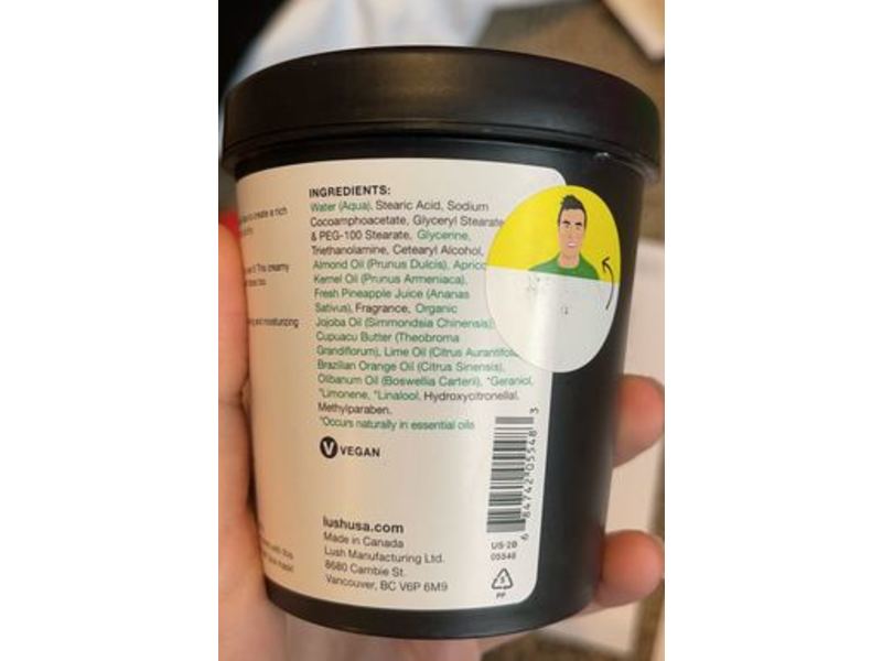 Lush Kalamazoo Beard And Facial Wash, 8.4 oz/240 g