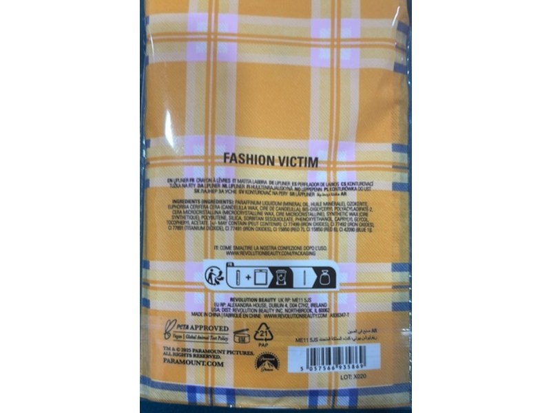 Revolution x Clueless Lip Liner, Fashion Victim, 0.03 oz/1 g