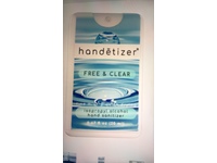 Handētizer Free & Clear Hand Sanitizer, Isopropyl Alcohol, 0.67 fl oz/20 mL - thumbnail 2