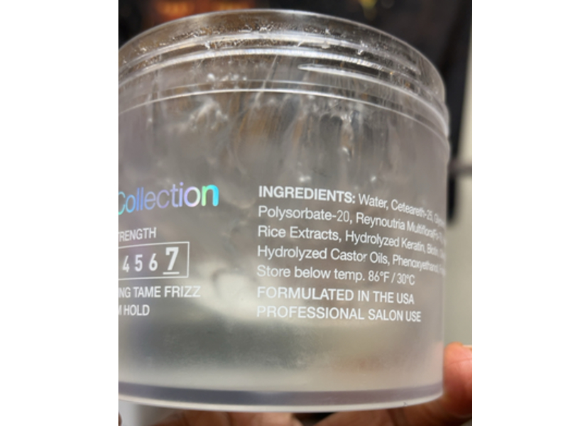 Lux Collection Edge Lux 48 Hrs Maximum Holding Hair Gel, Cherry Scent, 10.5 oz/300 g