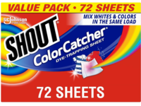 Shout Color Catcher In Wash Dye Trapping Sheets, 72 Sheets - thumbnail 1