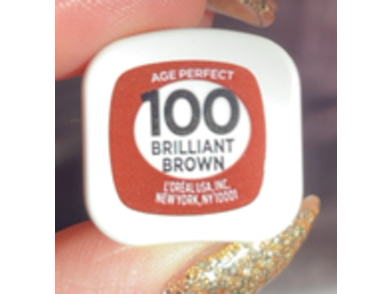 L’Oreal Paris Luminous Hydrating Lipstick, Brilliant Brown, 0.13 oz/3.6 g