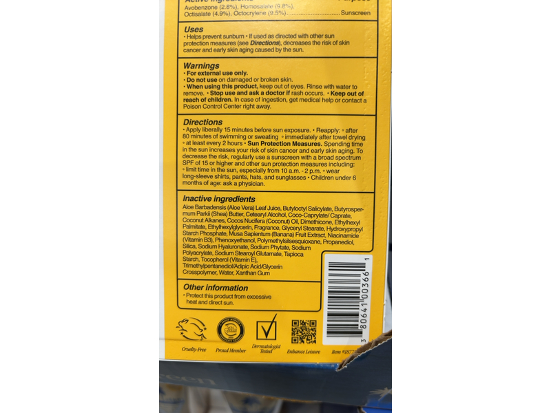 Vacation Classic Sunscreen Lotion, SPF 50, 6 fl oz/177 mL