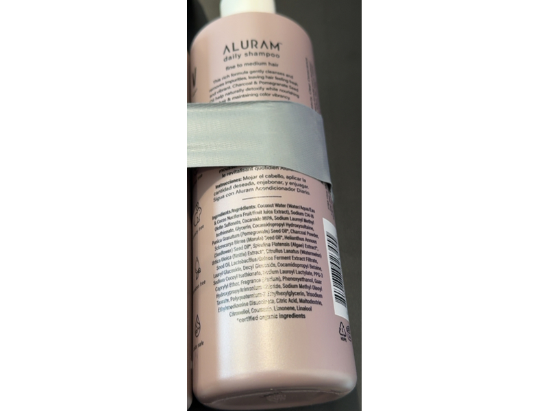 Aluram Clean Beauty Daily Shampoo & Conditioner Set, 12 oz/355 mL