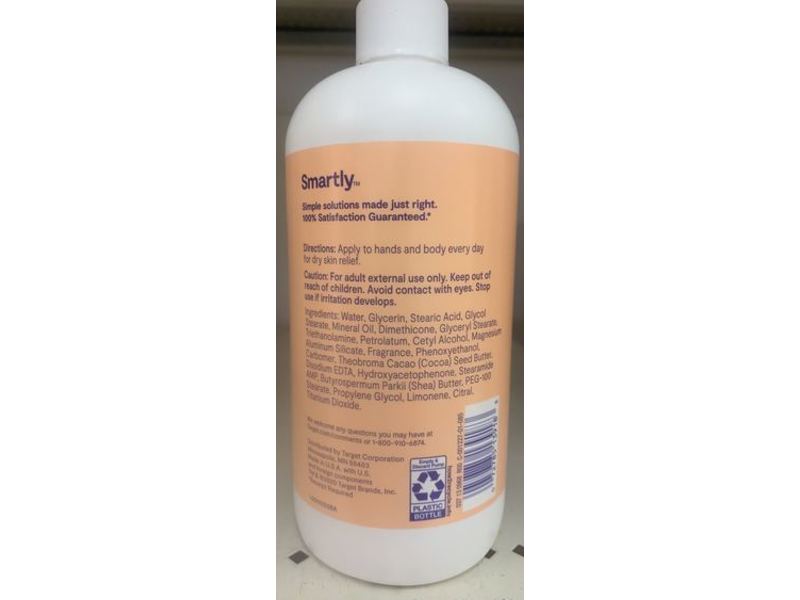 Smartly Hand & Body Lotion, Citrus Grove, 20 fl oz