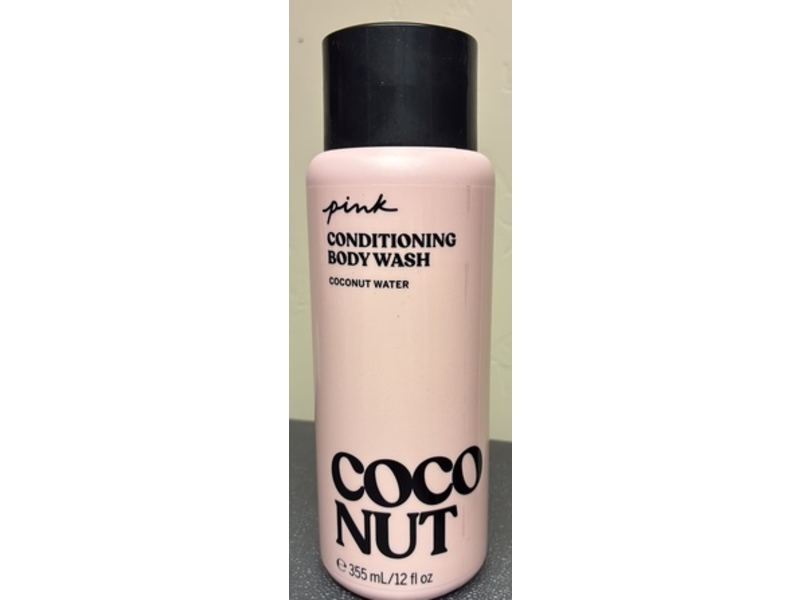 Pink Conditioning Body Wash, Coconut Water, 12 fl oz/355 mL