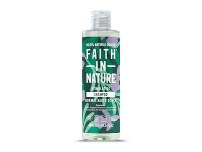 Faith In Natural Stimulating Shampoo, Rosemary, 13.5 fl oz/400 mL