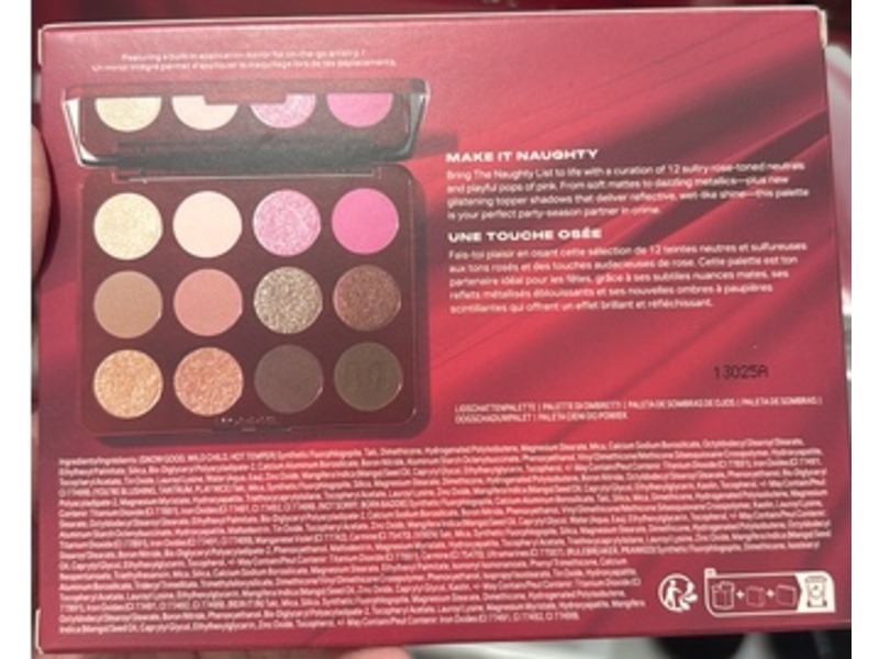 Morphe Naughty Eyeshadow Palette, 0.49 oz/14 g